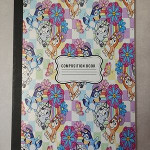4pcs - Colorful Print Composition Book Set